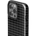 Black Grid iPhone 15 Pro Impact Case
